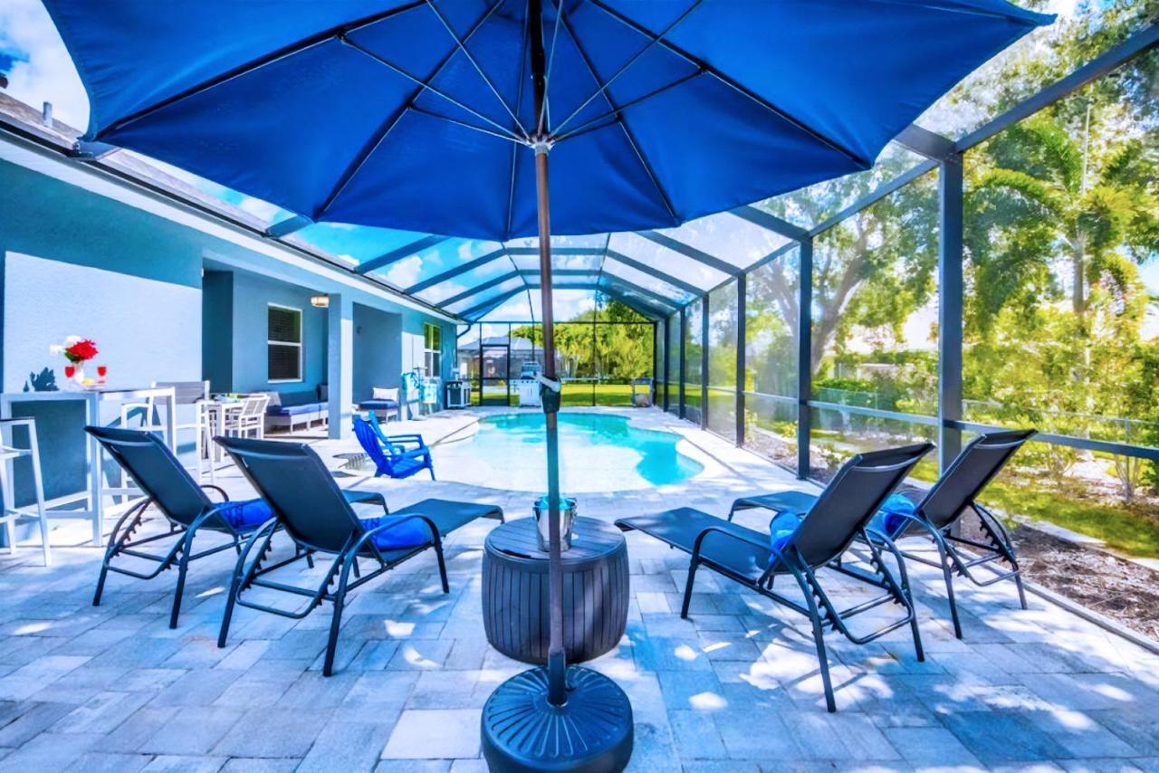 Beautiful Cape Coral Oasis! King Bed, Bbq, Heated Pool, Pvt Yard & Much More! 외부 사진