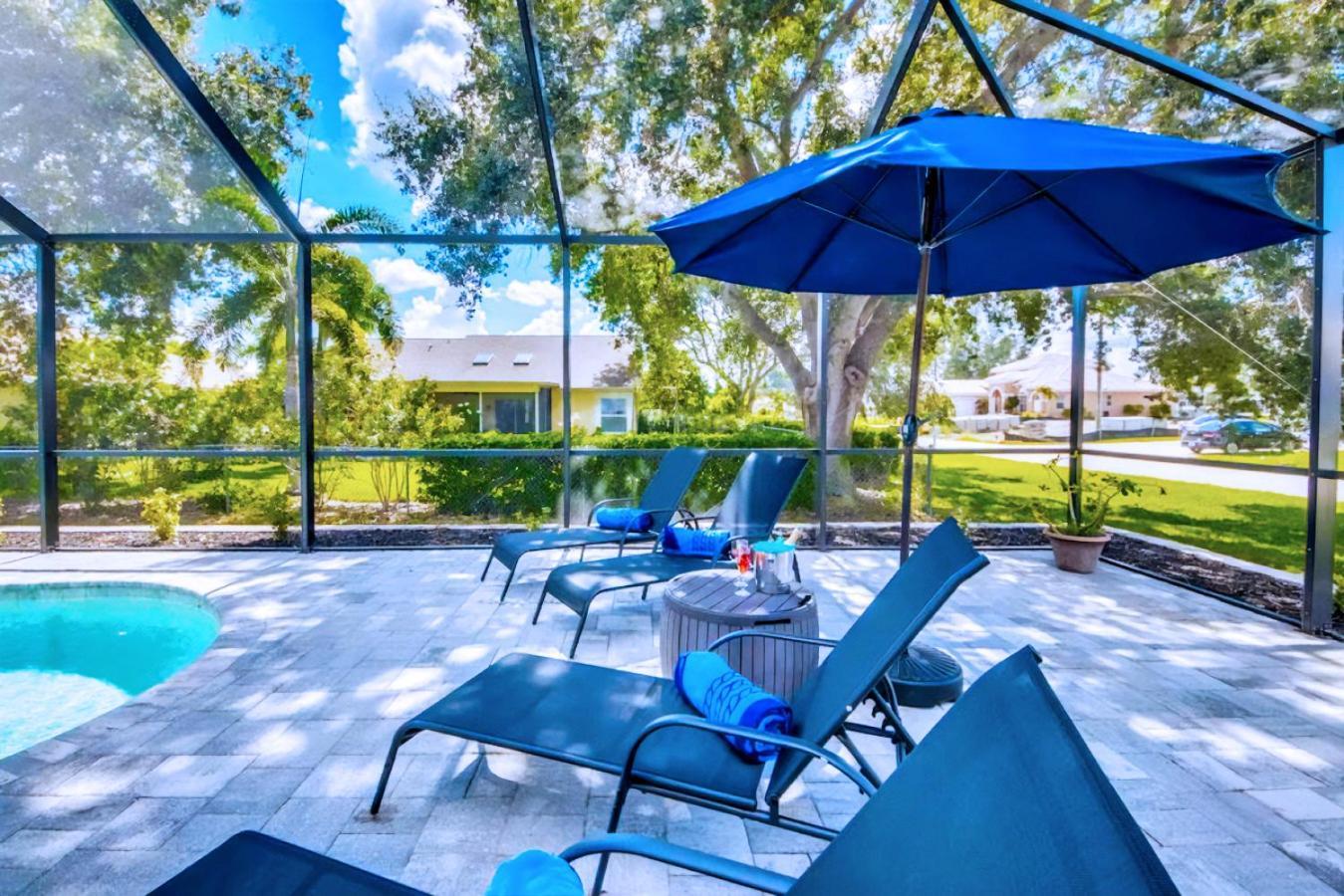 Beautiful Cape Coral Oasis! King Bed, Bbq, Heated Pool, Pvt Yard & Much More! 외부 사진